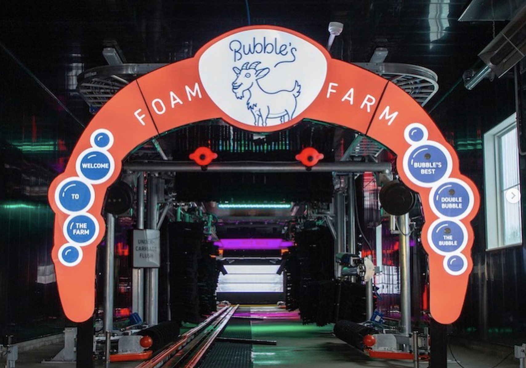 Bubble’s Foam Farm branding